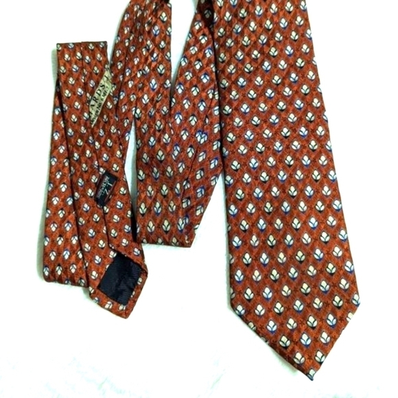 Vintage Men's 100% Silk "X-Long" Tie By J.Z Richards for Nordstrom - Picture 8 of 11